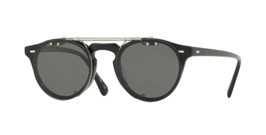 小物 OLIVER PEOPLES OV5186C Gregory Peck Clip Oliver Gregory Peck Clip Eyeglasses in Gold | Oliver®